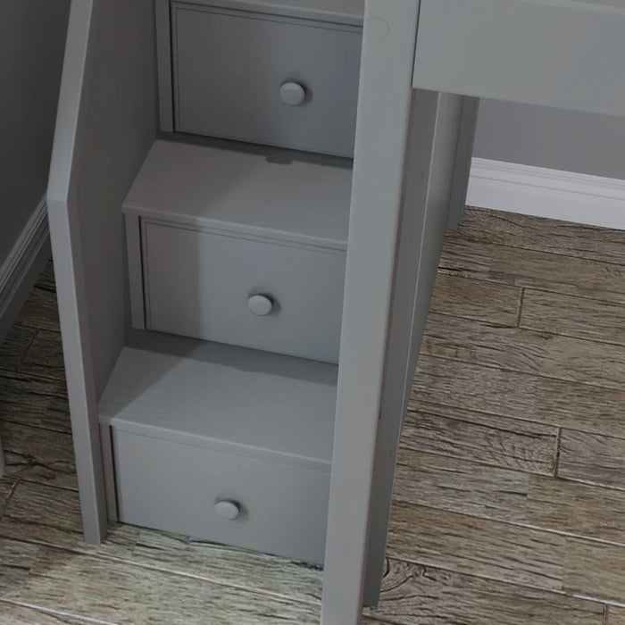 Jackpot Deluxe Full Size Loft with Staircase + Storage