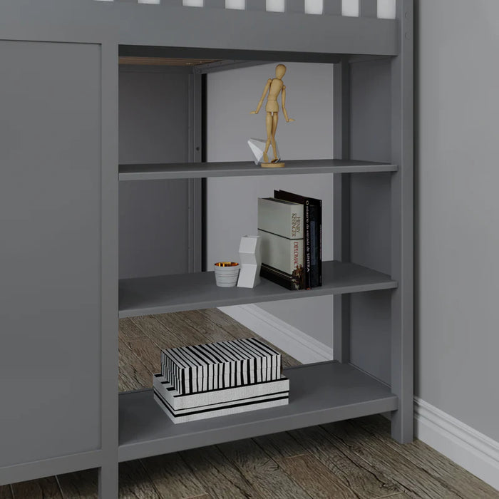 Jackpot Deluxe Full Size Loft with Staircase + Storage