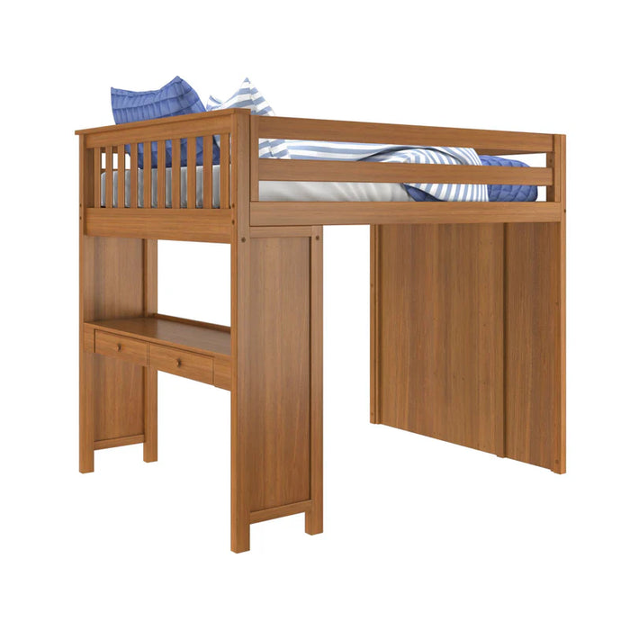 Jackpot Deluxe Full Size Loft with Staircase + Desk