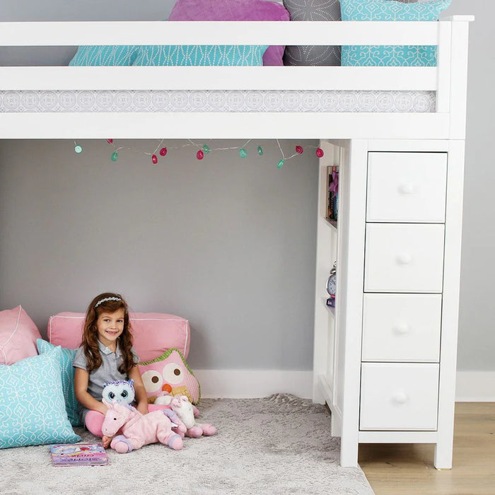 Jackpot Deluxe Loft Bed Storage Study