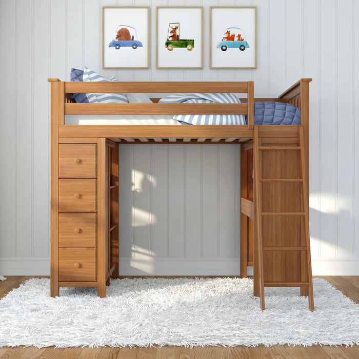 Jackpot Deluxe Loft Bed Storage Study