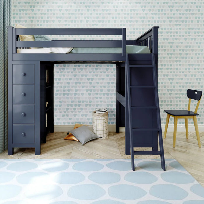Jackpot Deluxe Loft Bed Storage Study