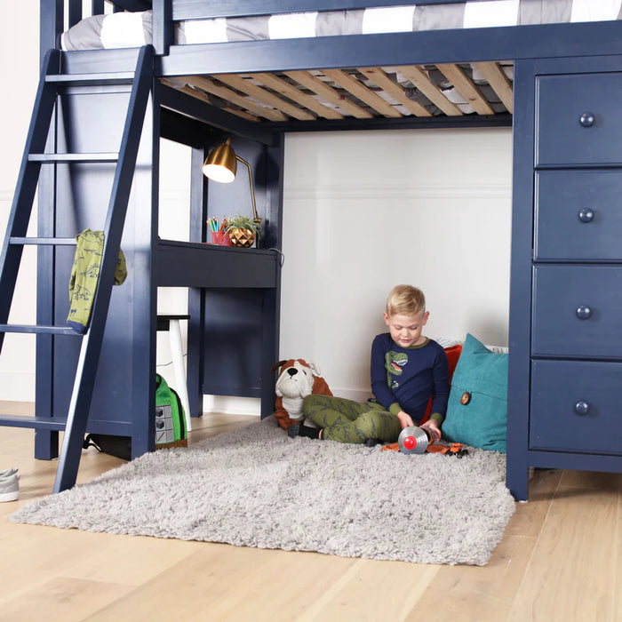 Jackpot Deluxe Loft Bed Storage Study