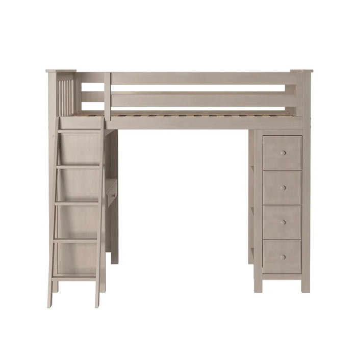 Jackpot Deluxe Loft Bed Storage Study