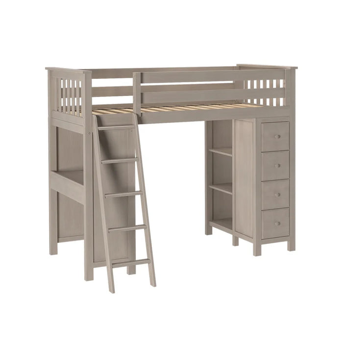 Jackpot Deluxe Loft Bed Storage Study