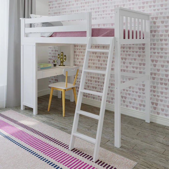 Jackpot Deluxe Leg Loft Bed Study + Twin Bed