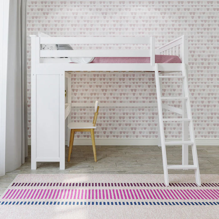 Jackpot Deluxe Leg Loft Bed Study + Twin Bed