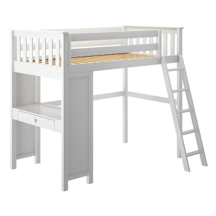 Jackpot Deluxe Leg Loft Bed Study + Twin Bed