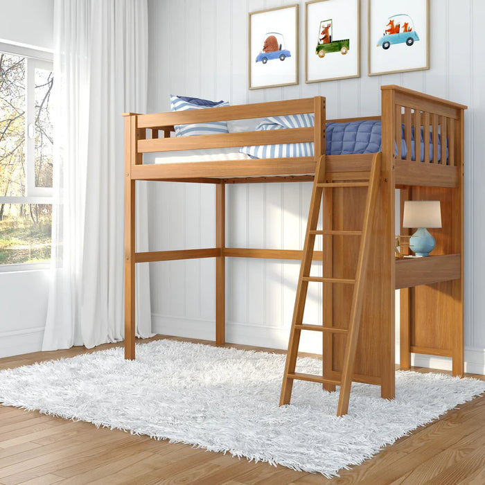Jackpot Deluxe Leg Loft Bed Study + Twin Bed
