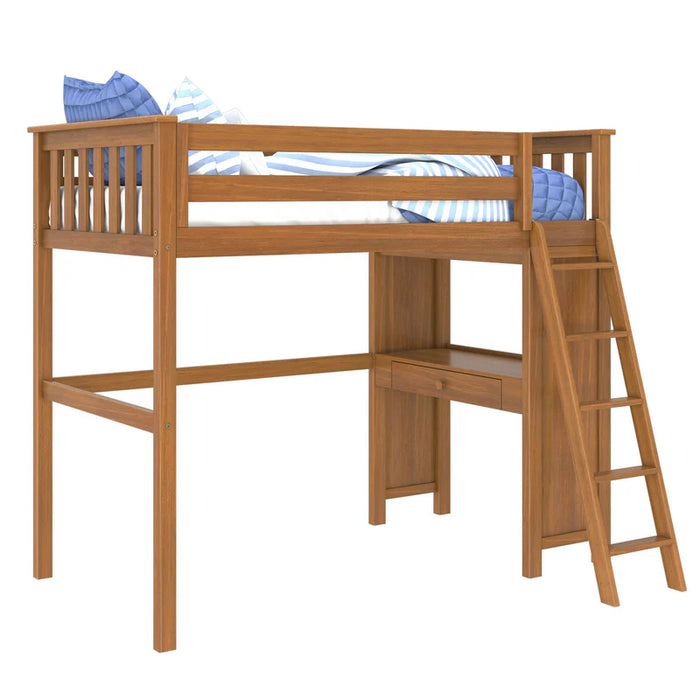 Jackpot Deluxe Leg Loft Bed Study + Twin Bed