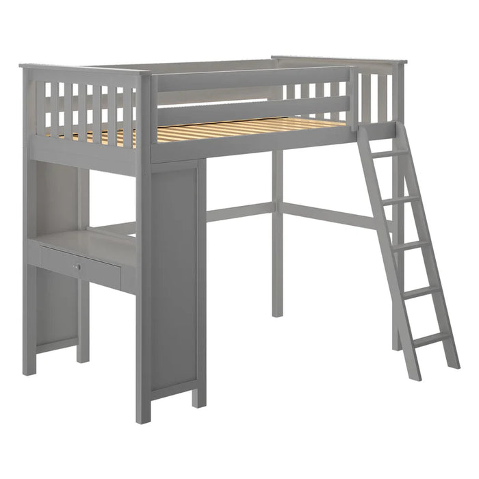 Jackpot Deluxe Leg Loft Bed Study + Twin Bed