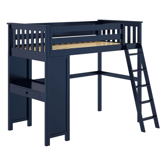 Jackpot Deluxe Leg Loft Bed Study + Twin Bed