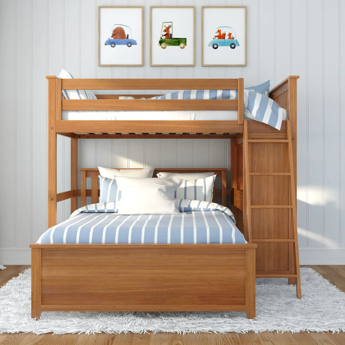 Jackpot Deluxe Leg Loft Bed Study + Full Bed