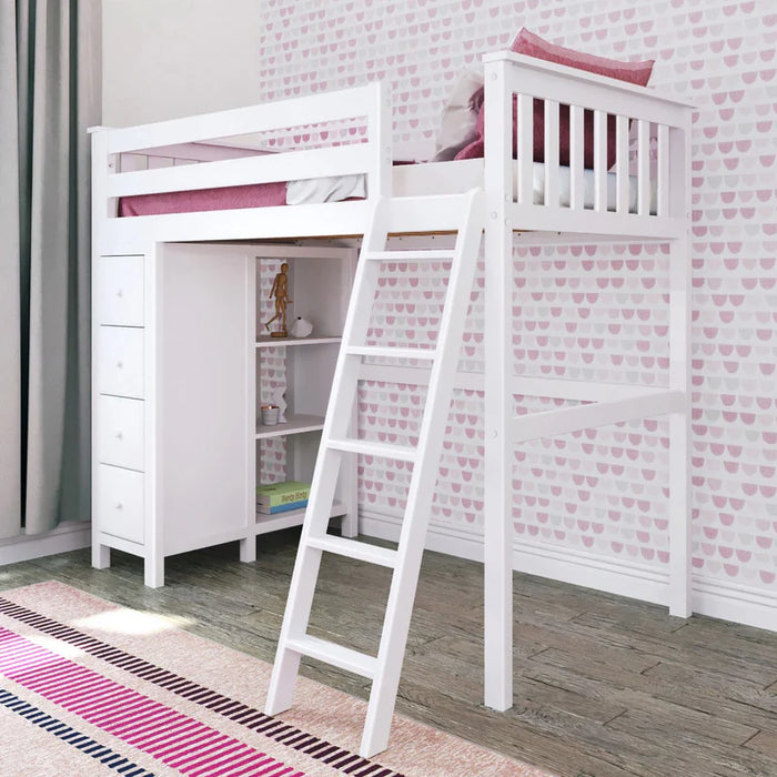 Jackpot Deluxe Leg Loft Bed Storage