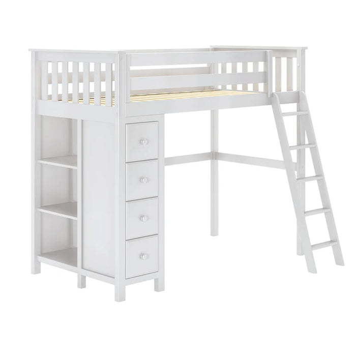 Jackpot Deluxe Leg Loft Bed Storage