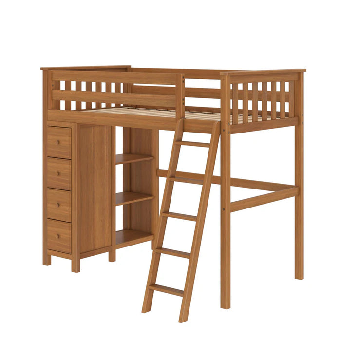 Jackpot Deluxe Leg Loft Bed Storage