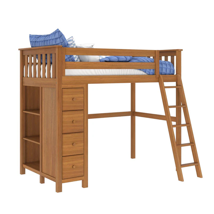 Jackpot Deluxe Leg Loft Bed Storage
