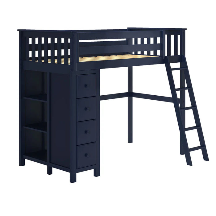Jackpot Deluxe Leg Loft Bed Storage