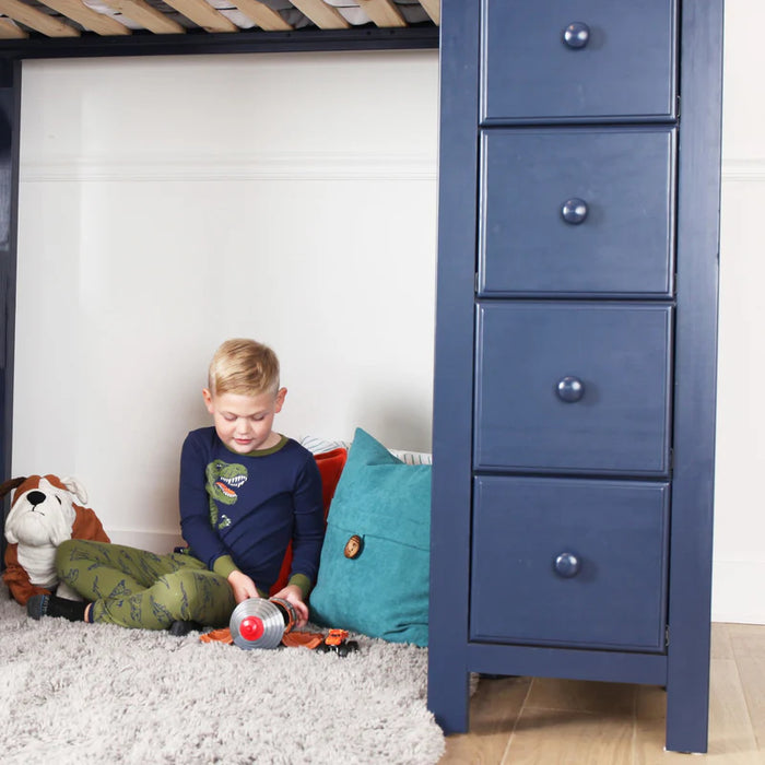 Jackpot Deluxe Staircase Loft Bed Storage + Storage
