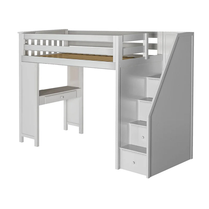 Jackpot Deluxe Staircase Loft Bed Study