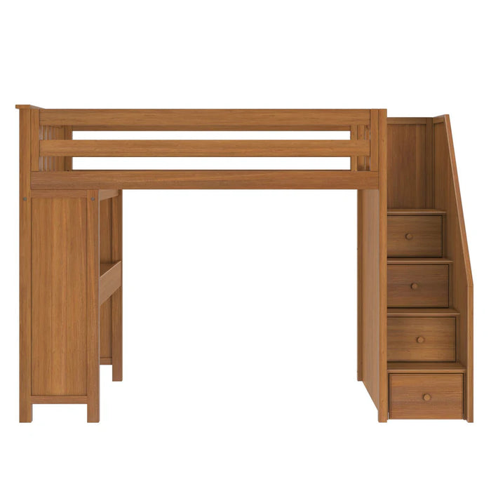 Jackpot Deluxe Staircase Loft Bed Study