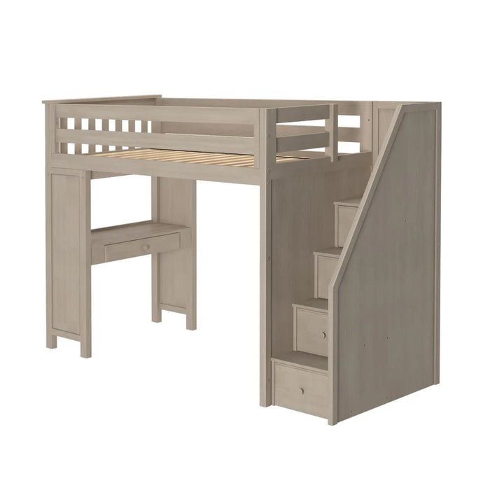 Jackpot Deluxe Staircase Loft Bed Study