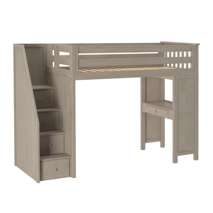 Jackpot Deluxe Staircase Loft Bed Study
