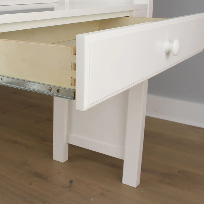 Jackpot Deluxe Staircase Loft Bed Desk + Dresser, Twin