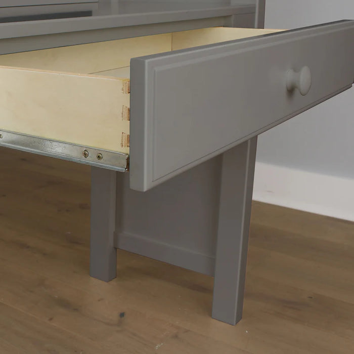 Jackpot Deluxe Staircase Loft Bed Desk + Dresser, Twin