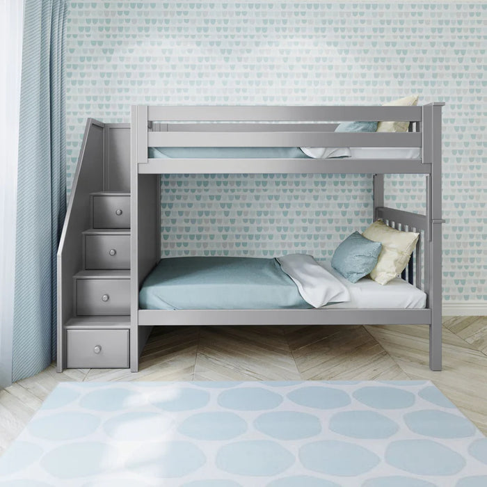 Jackpot Deluxe Twin over Twin Staircase Bunk