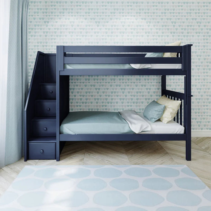 Jackpot Deluxe Twin over Twin Staircase Bunk