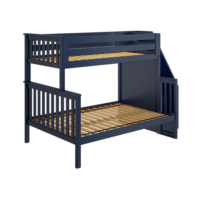 Jackpot Deluxe Twin over Full Staircase Bunk-Holds 400 LBS on each bed...Parent Friendly