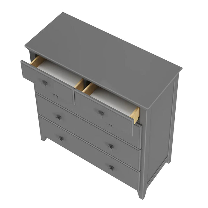 Jackpot Deluxe 2 over 3 5-Drawer Dresser