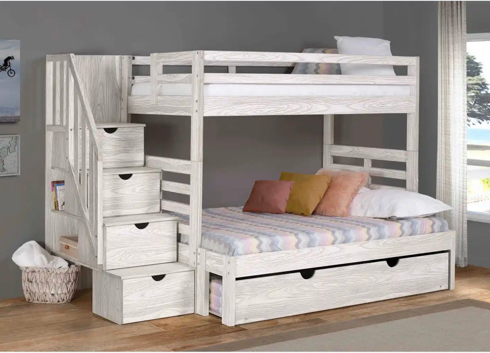 Innovations Twin over Full Staircase Bunk