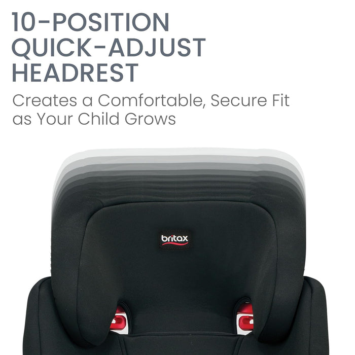 Britax Skyline® 2-Stage Belt-Positioning Booster with Quick-Push Connectors