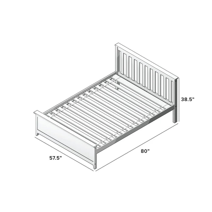 Jackpot Deluxe Dover Platform Bed, Full