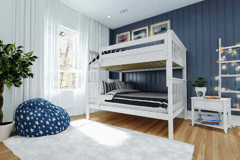 Jackpot Deluxe Bunk Bed, Full over Full-Holds 400 Lbs on Each Bed