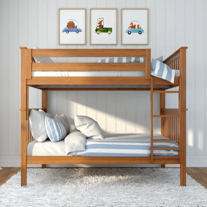 Jackpot Deluxe Bunk Bed, Full over Full-Holds 400 Lbs on Each Bed