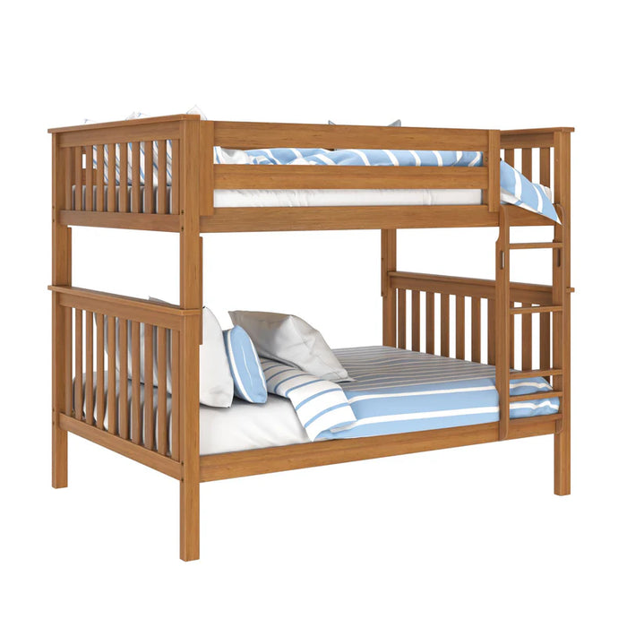 Jackpot Deluxe Bunk Bed, Full over Full-Holds 400 Lbs on Each Bed
