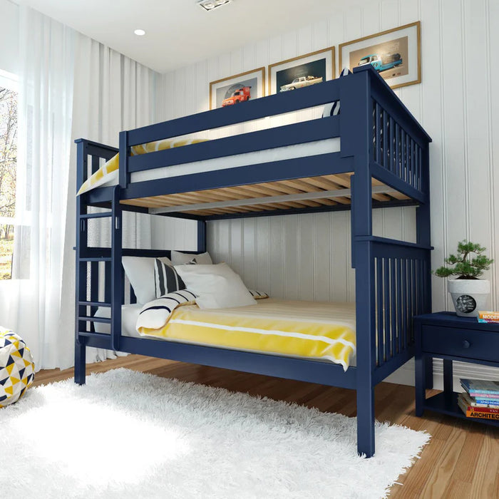 Jackpot Deluxe Bunk Bed, Full over Full-Holds 400 Lbs on Each Bed