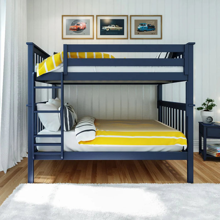 Jackpot Deluxe Bunk Bed, Full over Full-Holds 400 Lbs on Each Bed