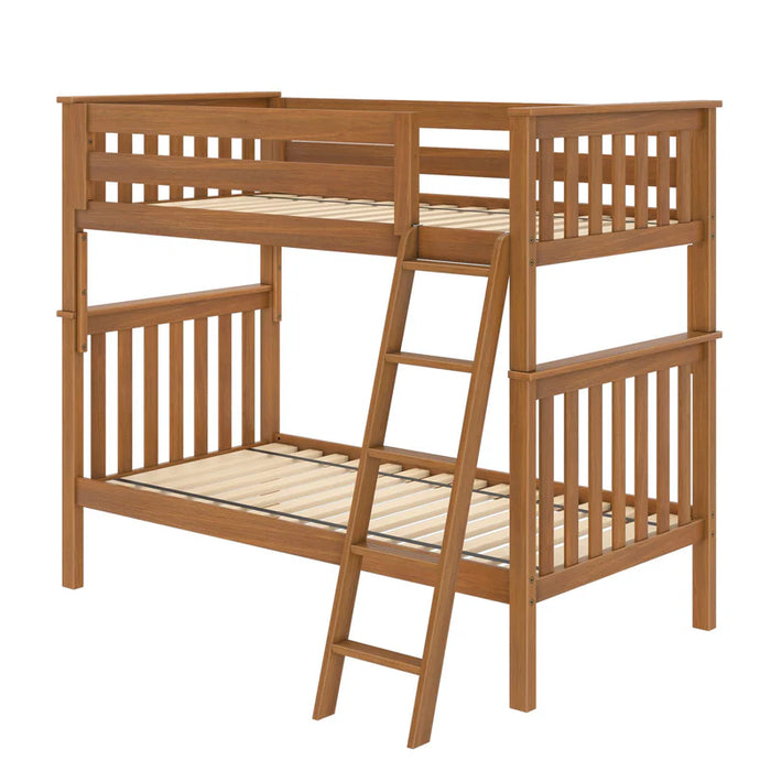 Jackpot Deluxe Twin over Twin Bunk with Angle Ladder