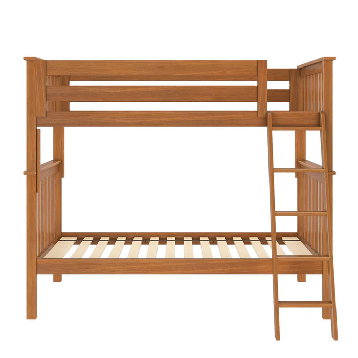 Jackpot Deluxe Twin over Twin Bunk with Angle Ladder