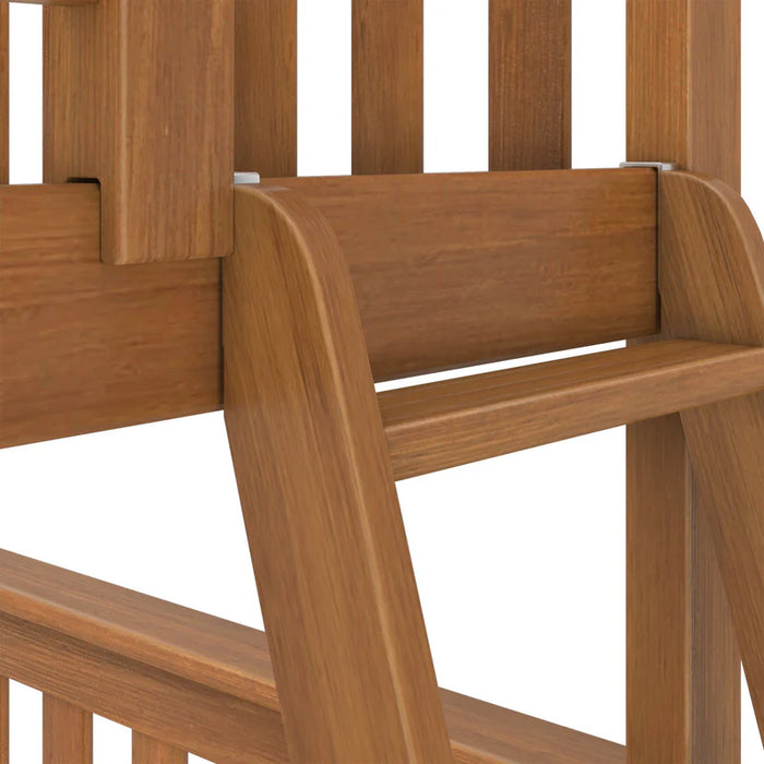 Jackpot Deluxe Twin over Twin Bunk with Angle Ladder