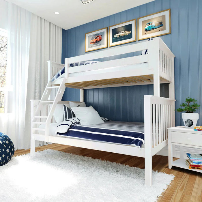 Jackpot Deluxe Bunk Bed, Twin over Full Holds 400lbs on Each Bed