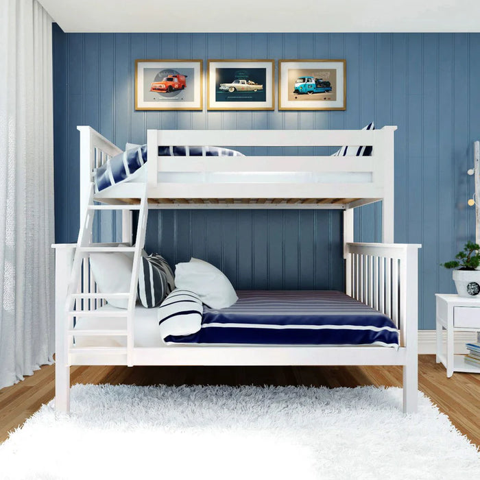 Jackpot Deluxe Bunk Bed, Twin over Full Holds 400lbs on Each Bed