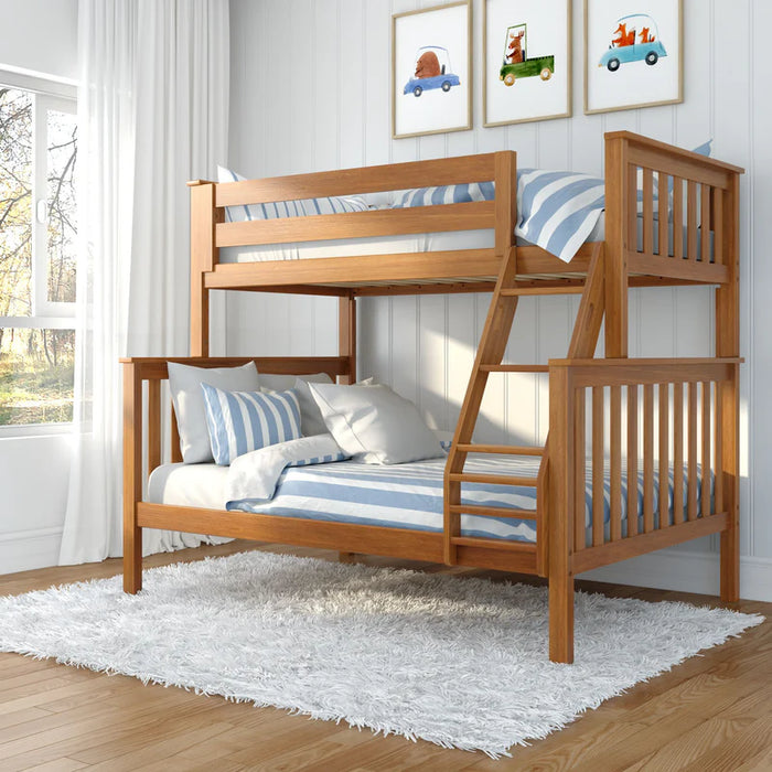 Jackpot Deluxe Bunk Bed, Twin over Full Holds 400lbs on Each Bed
