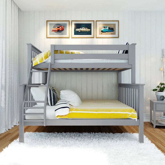 Jackpot Deluxe Bunk Bed, Twin over Full Holds 400lbs on Each Bed