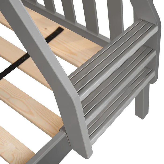 Jackpot Deluxe Bunk Bed, Twin over Full Holds 400lbs on Each Bed
