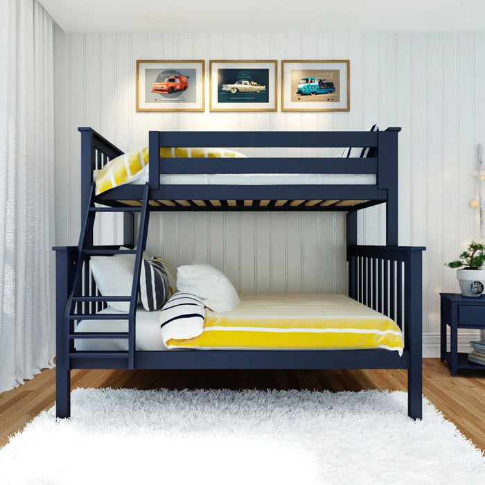 Jackpot Deluxe Bunk Bed, Twin over Full Holds 400lbs on Each Bed